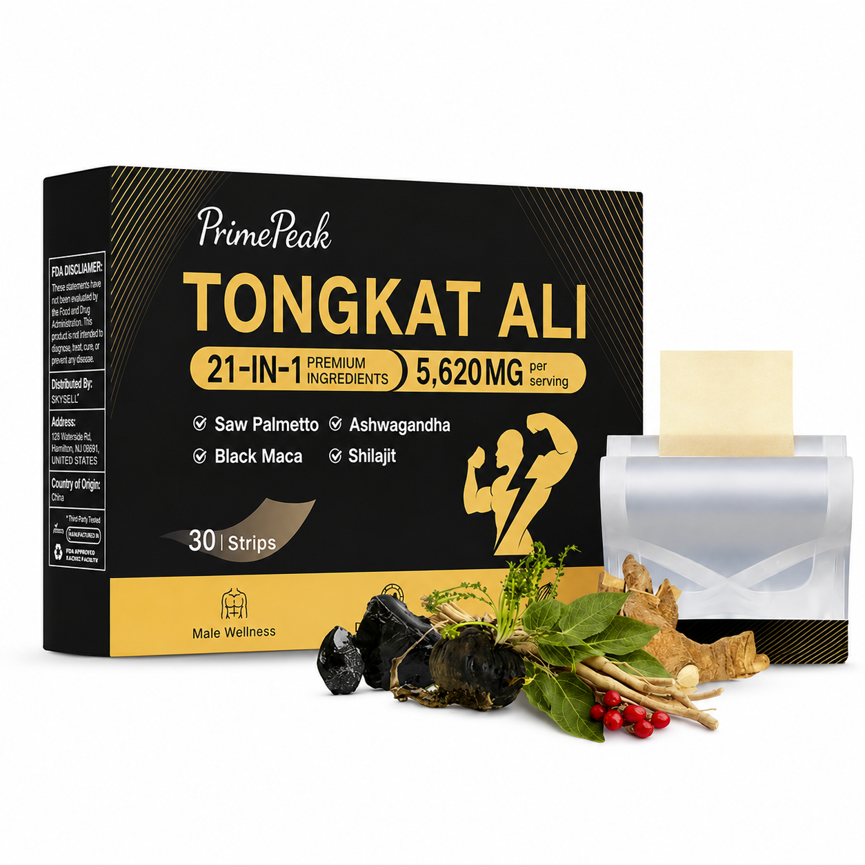 Tongkat Ali 21 in 1 Strips