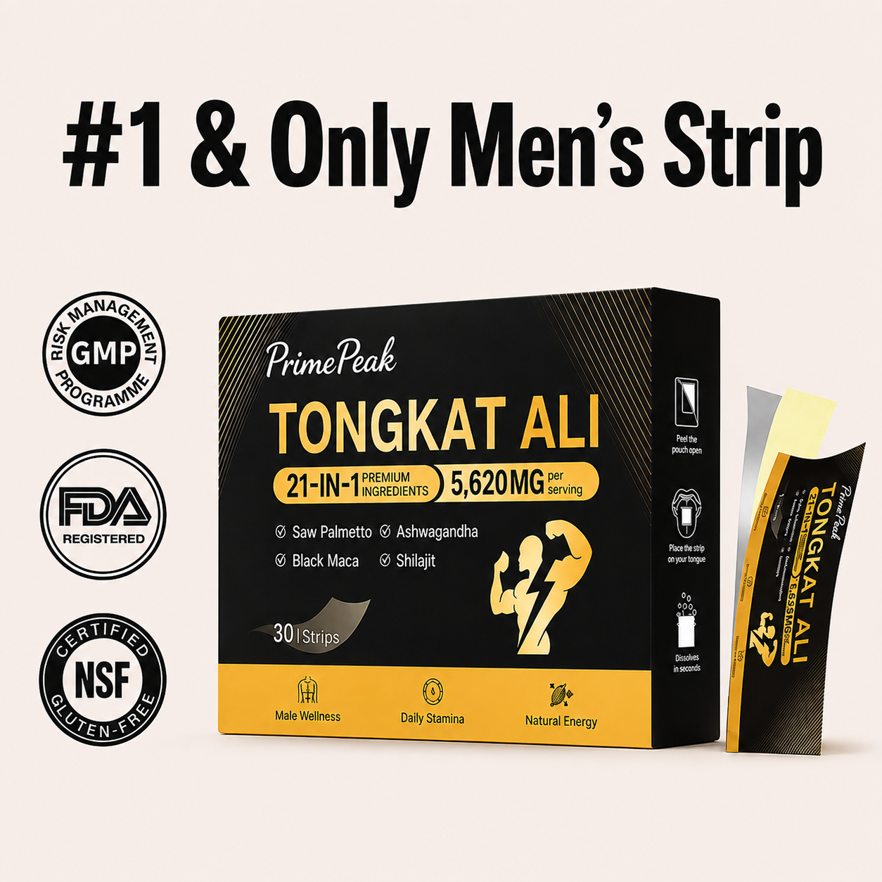 Tongkat Ali 21 in 1 Strips